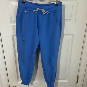 FIGS: Zamora Jogger Scrubs: Ceil Blue (SP)
